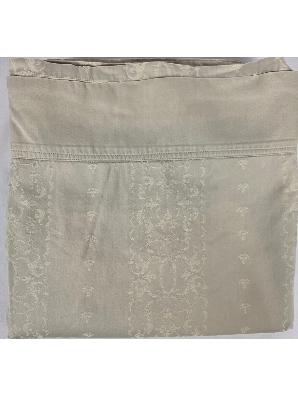 SFERRA Monticello King Flat Sheet 100% Egyptian Cotton Made in Czech Republic